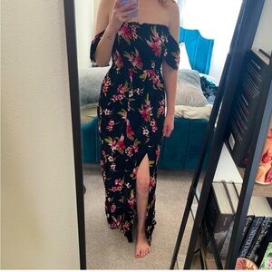 Never worn! Floral Dress - Vacation Dress